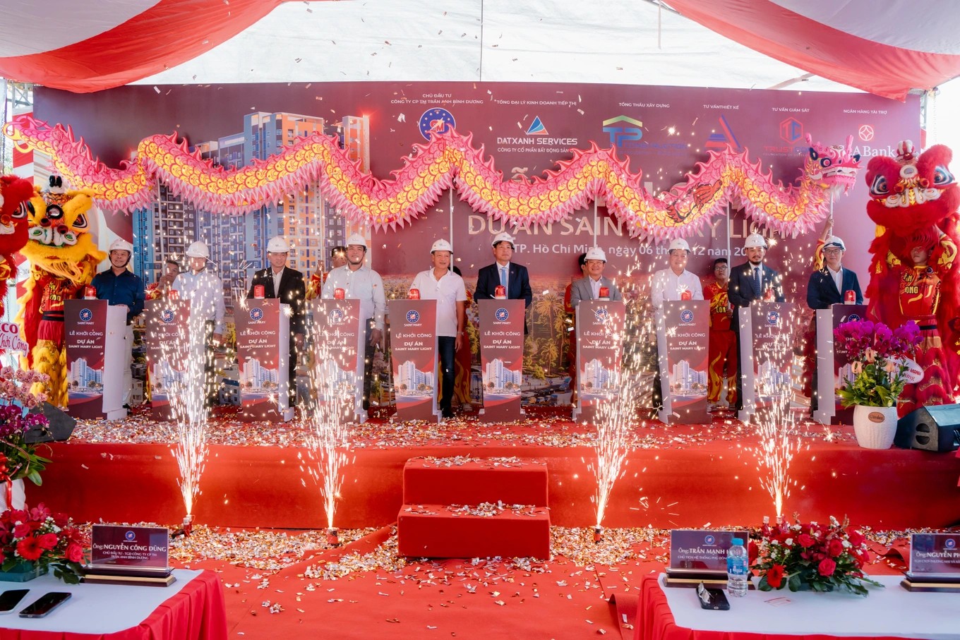 Lễ khởi công dự án Saint Mary Light